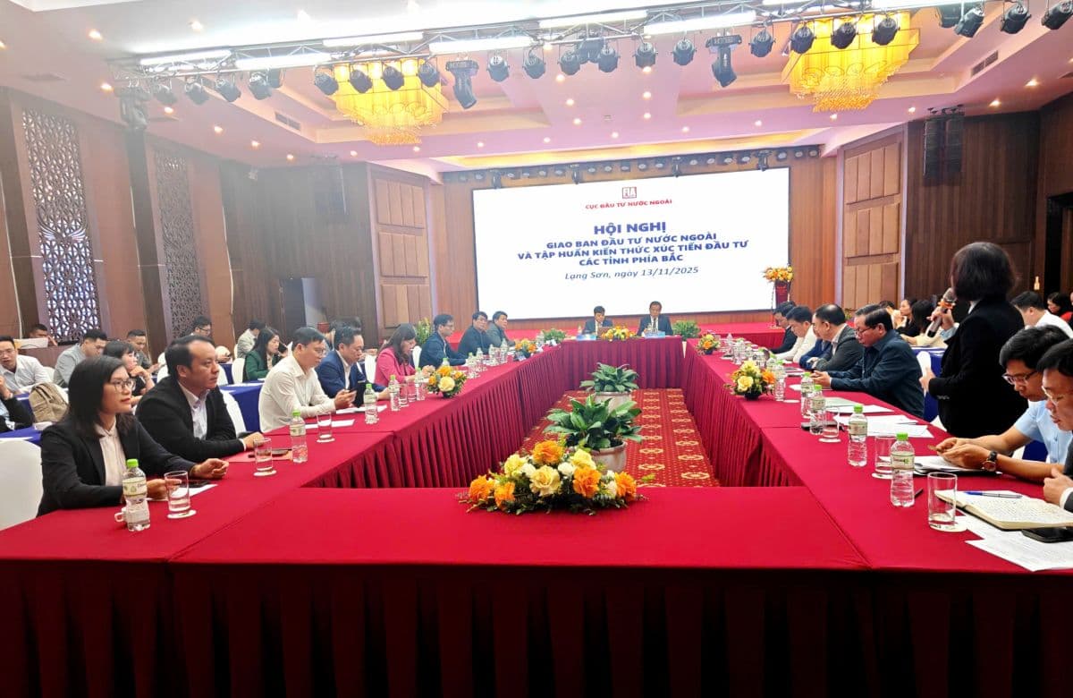 Hội nghị giao ban Đầu tư nước ngoài và Tập huấn kiến thức Xúc tiến đầu tư các tỉnh phía Bắc